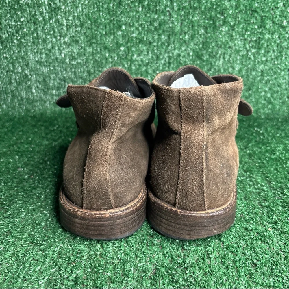 To Boot New York Brown Suede Chukka Boots Size 10.5 Made In Italy